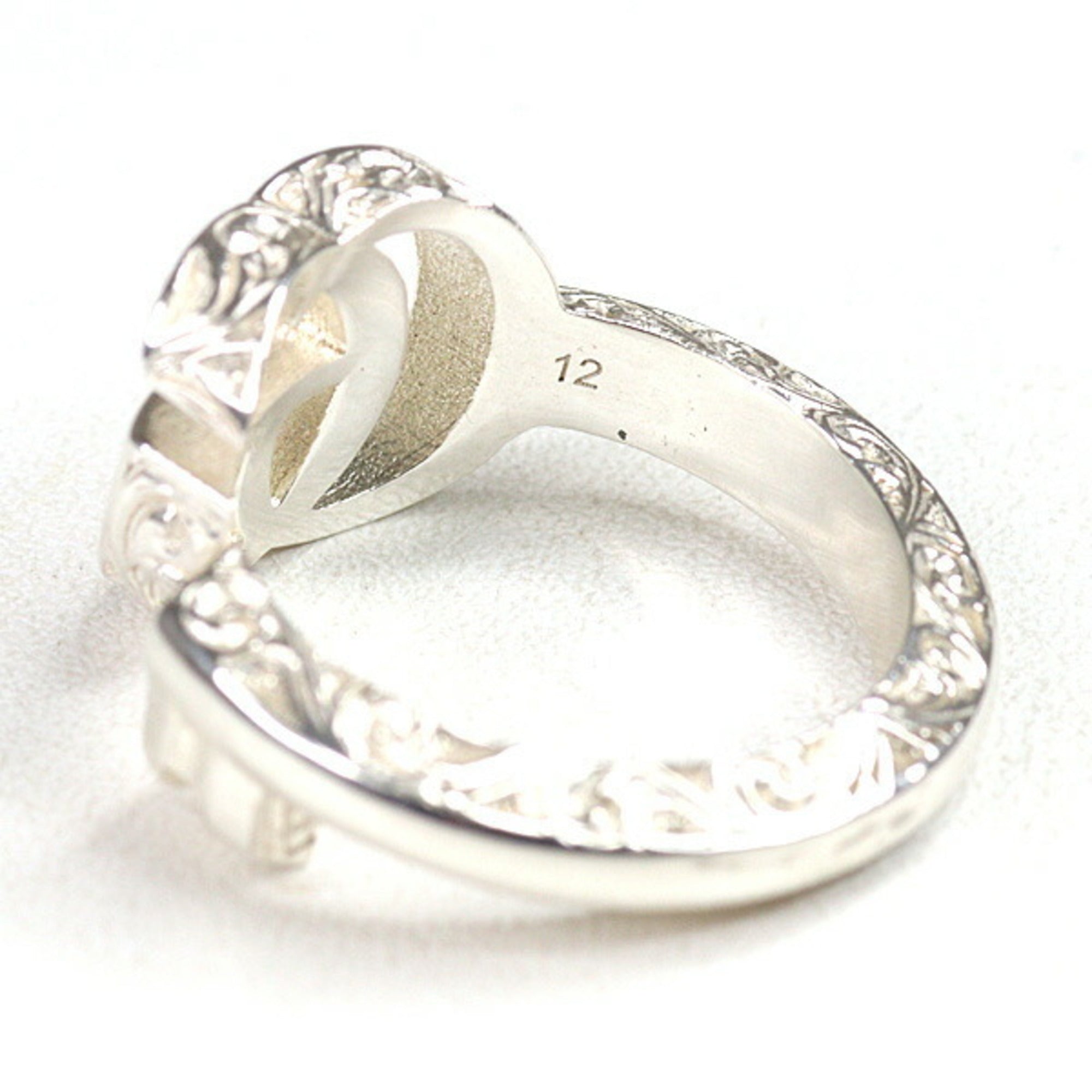 Gucci Silver Sterling Silver 925 Band Ring (Pre-Owned)