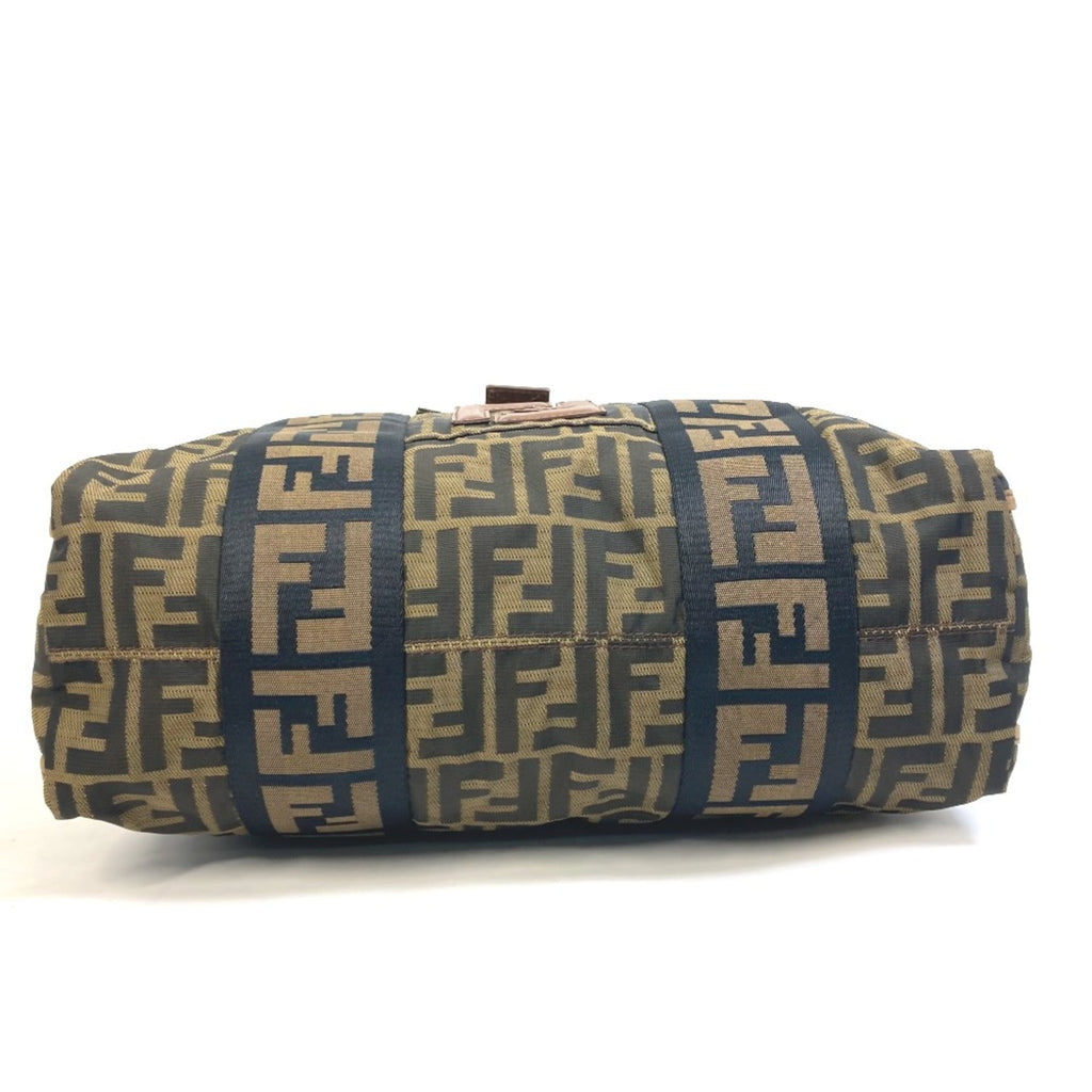 Fendi Brown Leather Tote Bag (Pre-Owned)