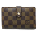 Louis Vuitton Damier Damier Canvas Ebene Damier Canvas Wallet (Bi-Fold) (Pre-Owned)