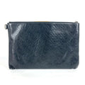 Burberry Black Leather Clutch Bag Pouch (Pre-Owned)