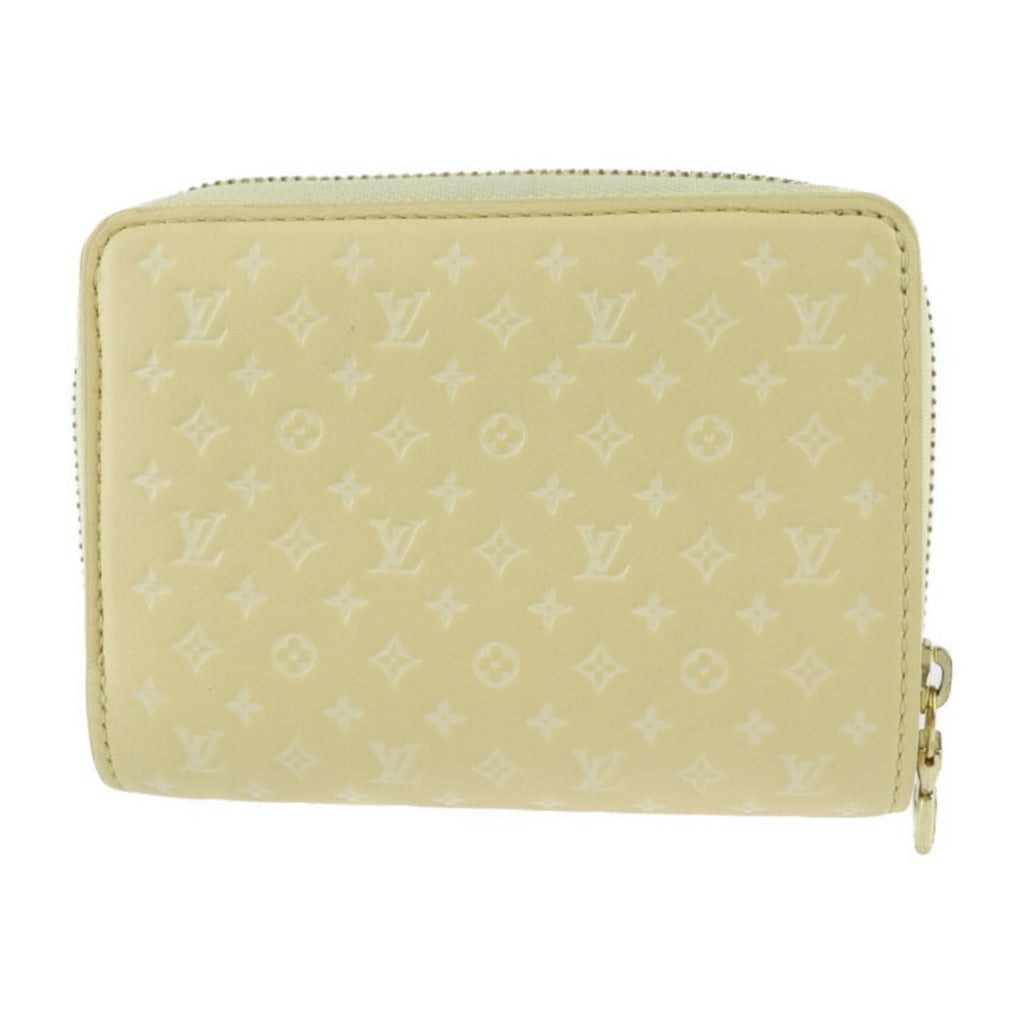 Louis Vuitton Monogram Jaune Monogram Yellow Monogram Leather Wallet (Bi-Fold) (Pre-Owned)
