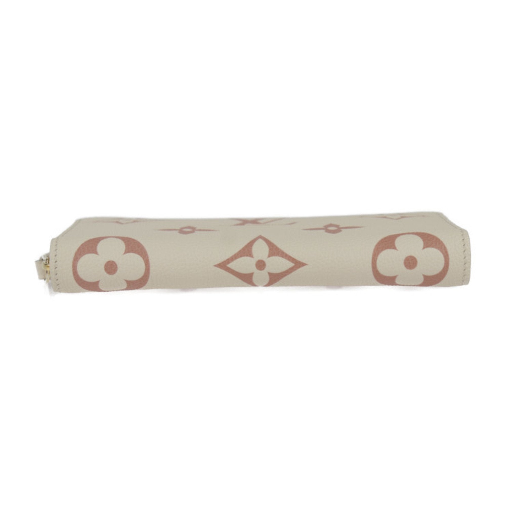 Louis Vuitton Cream Monogram Empreinte Long Wallet (Bi-Fold) (Pre-Owned)