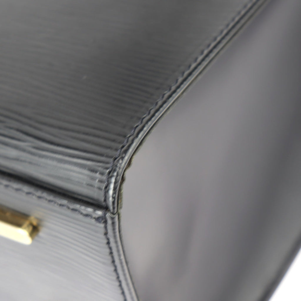 Louis Vuitton Epi Black Leather Handbag Tote Bag (Pre-Owned)