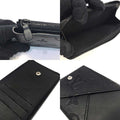 Louis Vuitton Monogram Shadow Black Noir Monogram Shadow Wallet (Bi-Fold) (Pre-Owned)