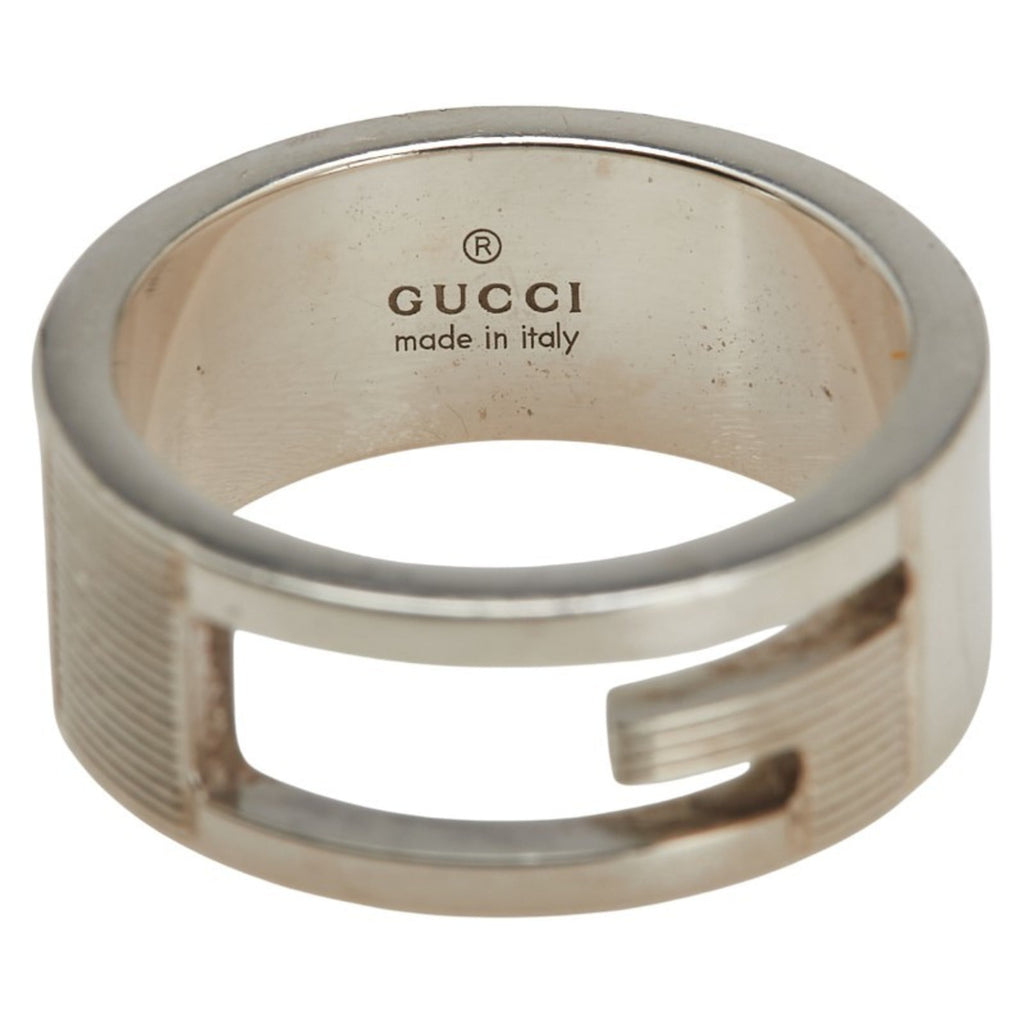 Gucci Silver Silver 925 Band Ring (Pre-Owned)
