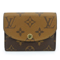 Louis Vuitton Brown Monogram Reverse Wallet (Bi-Fold) (Pre-Owned)