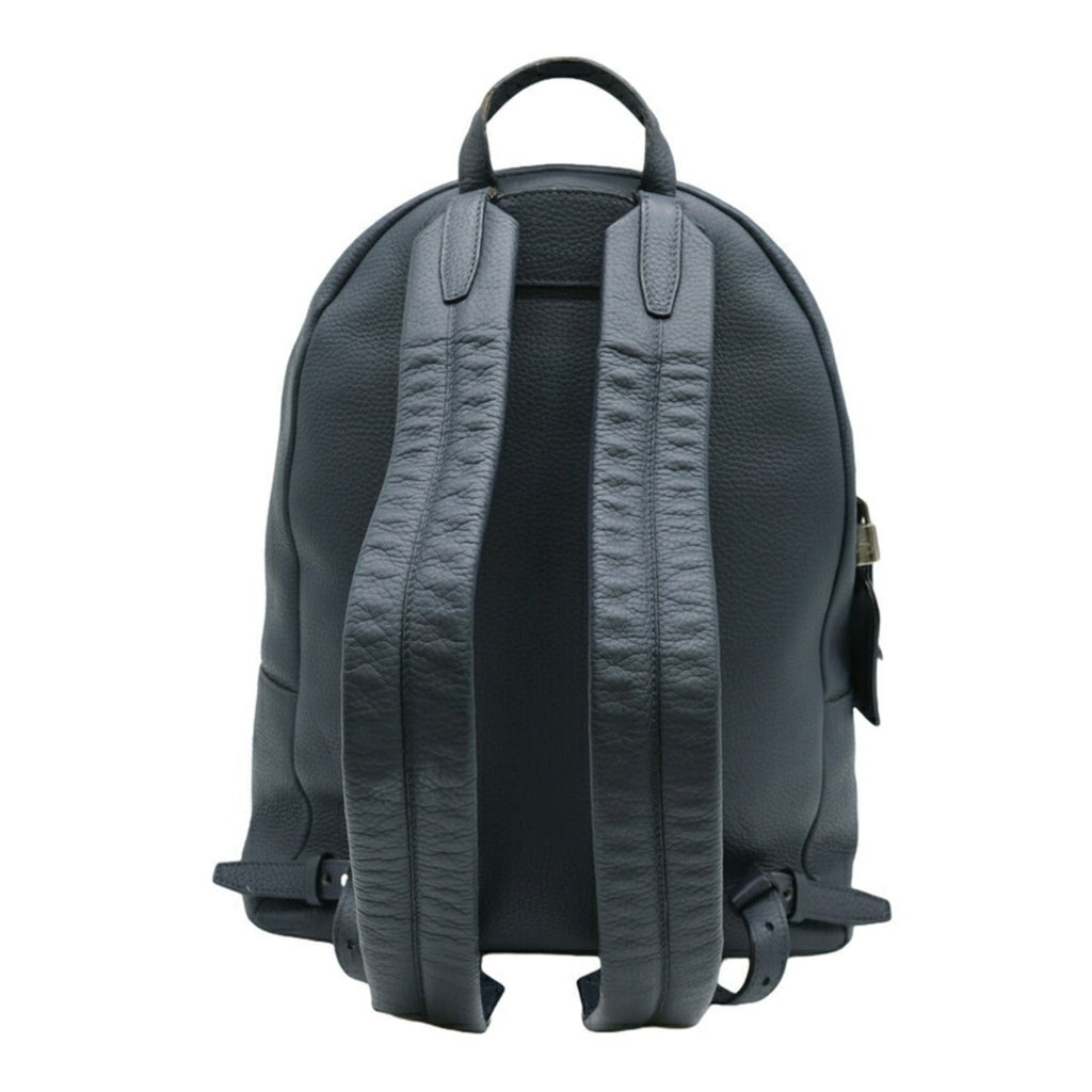 Louis Vuitton Dark Navy Leather Backpack (Pre-Owned)