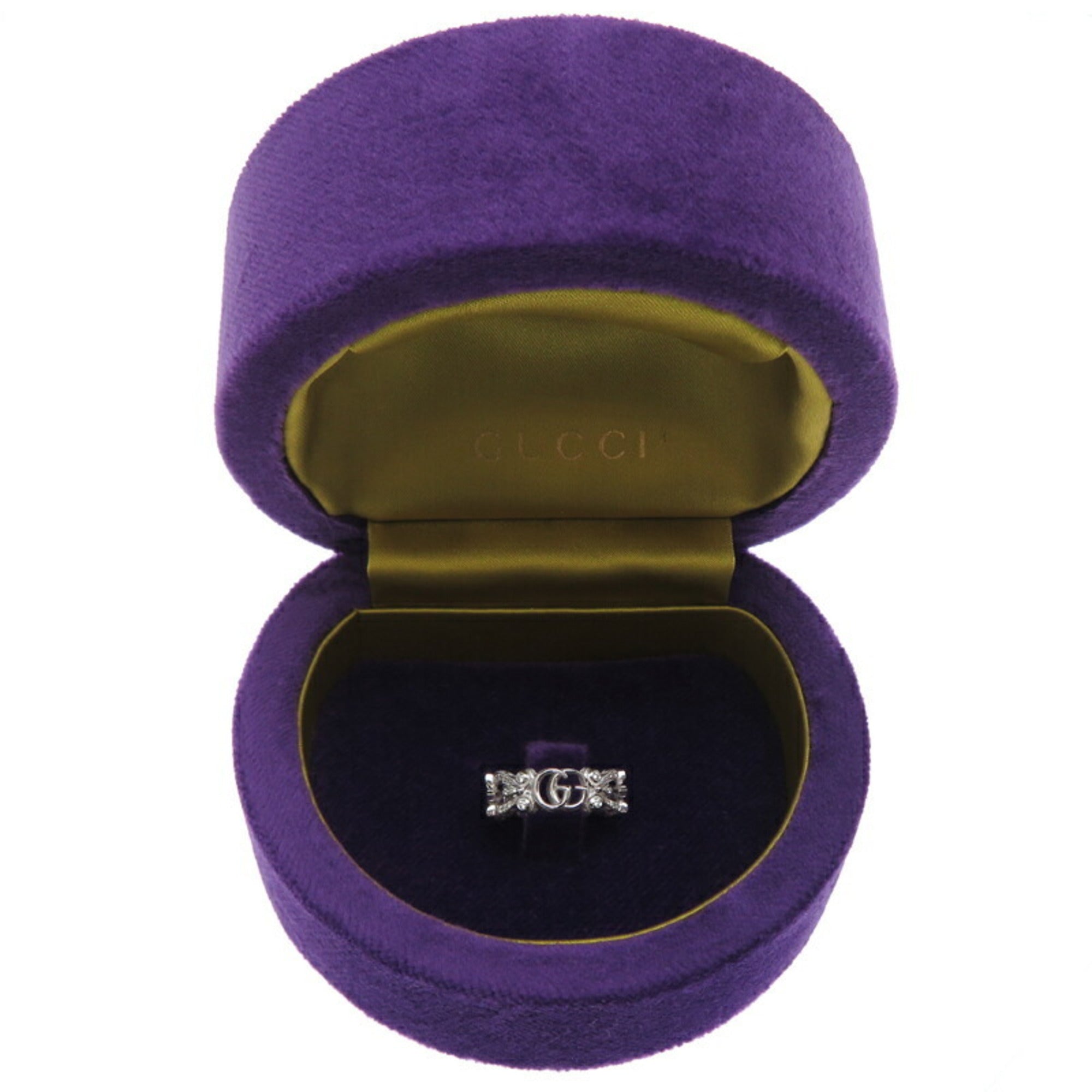 Gucci White Gold (18K) Band Ring (Pre-Owned)