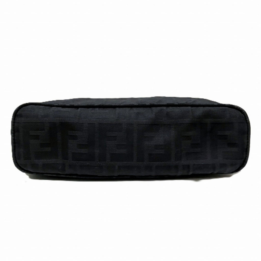 Fendi Black Zucca Canvas Tote Bag (Pre-Owned)