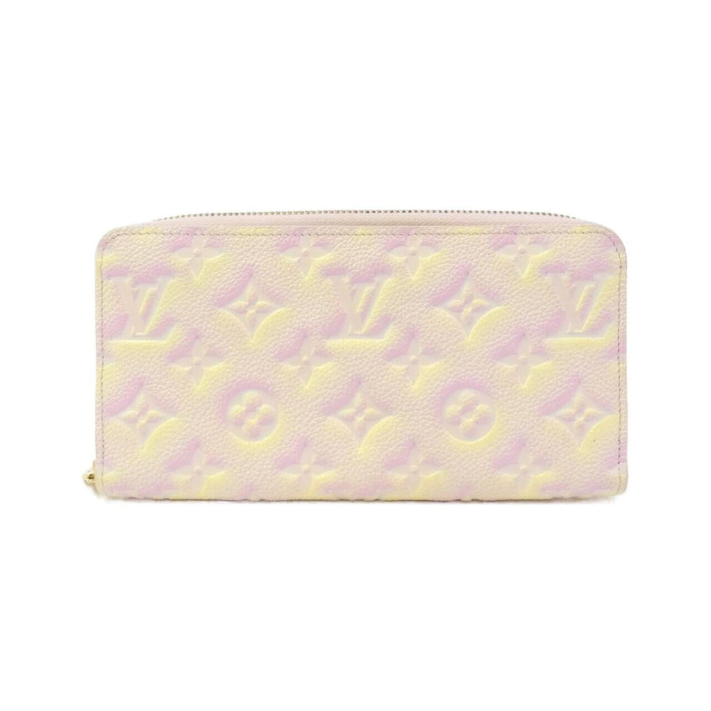 Louis Vuitton Light Pink Leather Long Wallet (Bi-Fold) (Pre-Owned)