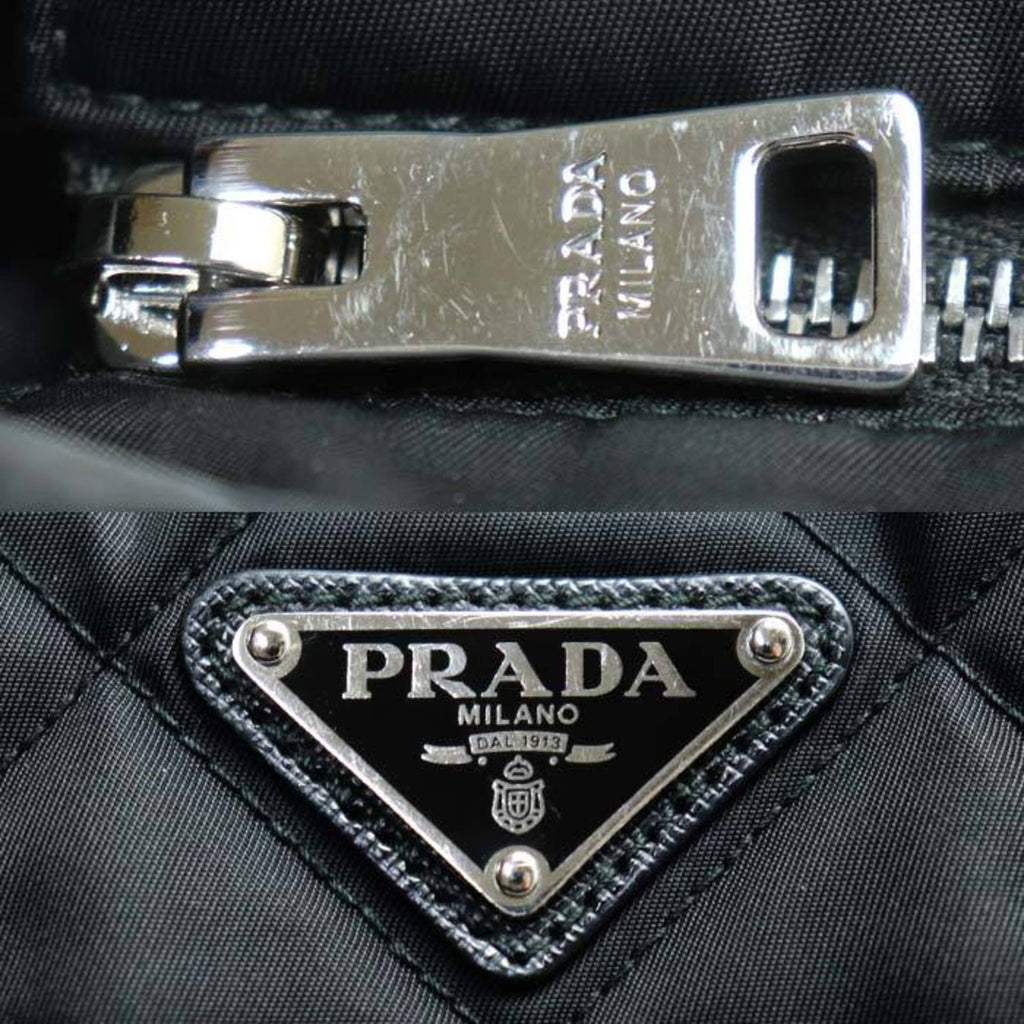 Prada Black Nylon Tote Bag (Pre-Owned)