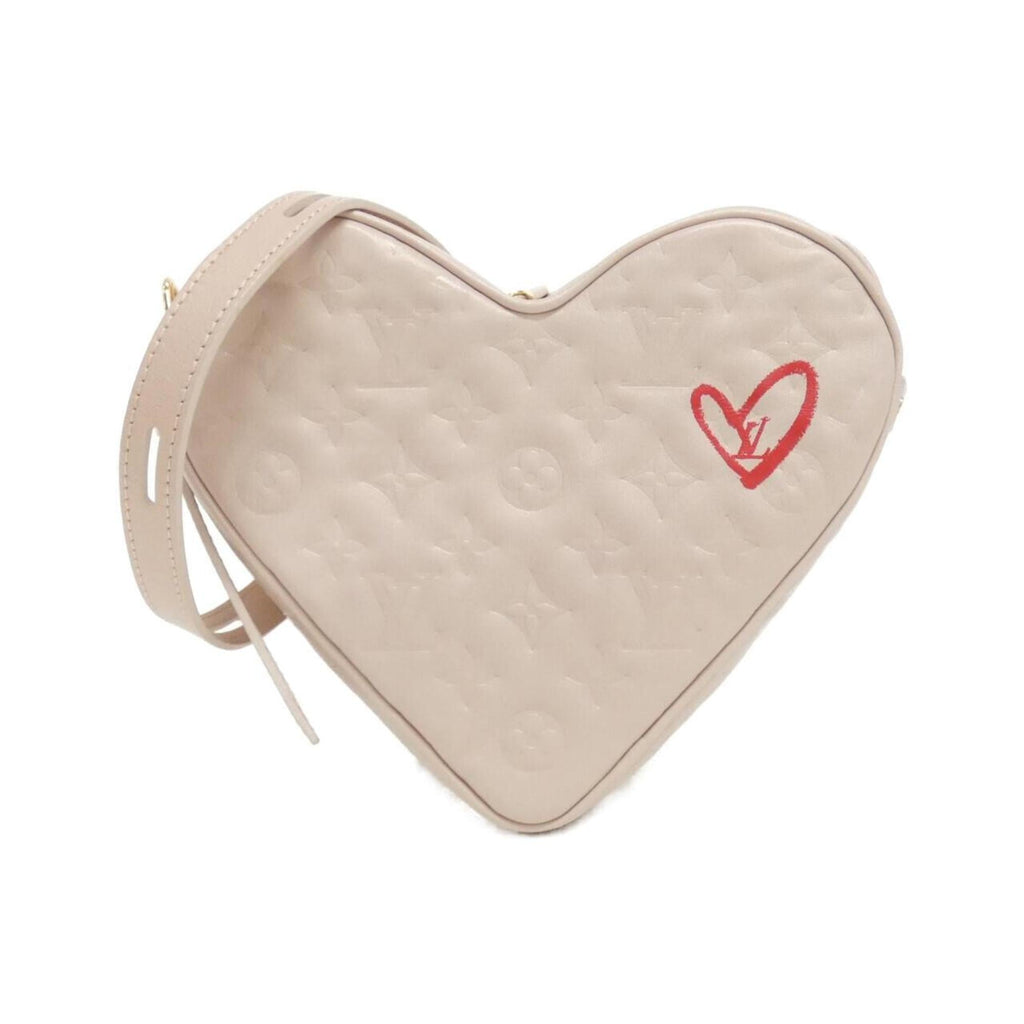 Louis Vuitton Rose Leather Shoulder Bag (Pre-Owned)