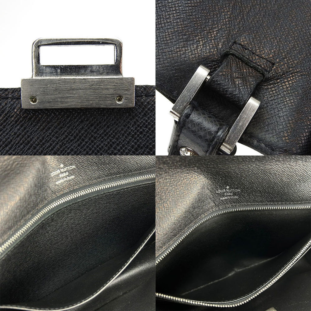 Louis Vuitton Taiga Ardoise Taiga Leather Shoulder Bag (Pre-Owned)