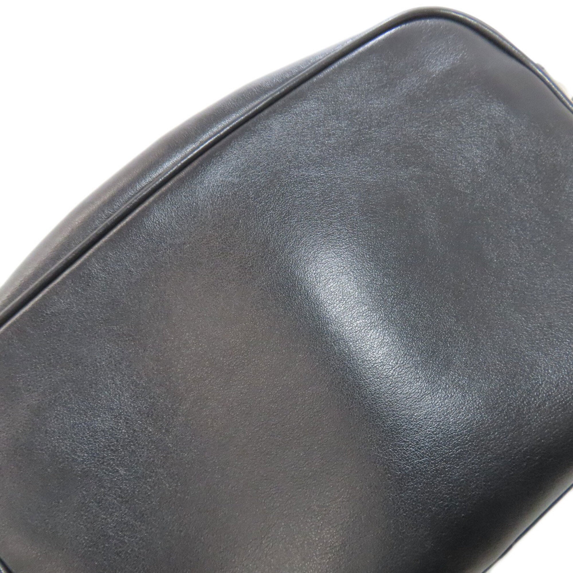 Prada Black Leather Shoulder Bag (Pre-Owned)