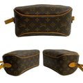 Louis Vuitton Brown Leather Pvc Pochette Shoulder Bag (Pre-Owned)