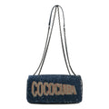 Chanel Blue Spangles Leather Shoulder Bag (Pre-Owned)