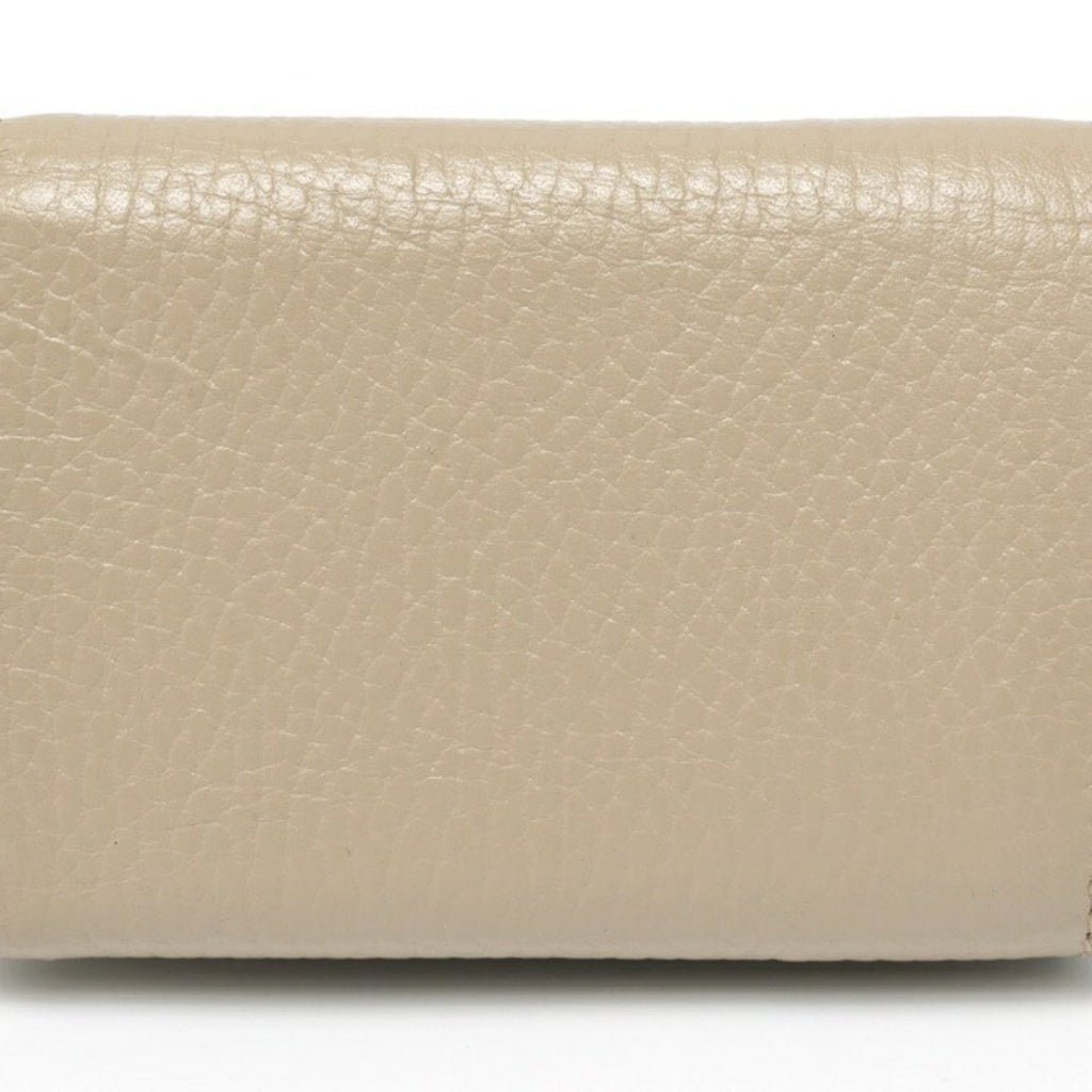 Gucci Beige Yellow Leather Wallet (Tri-Fold) (Pre-Owned)