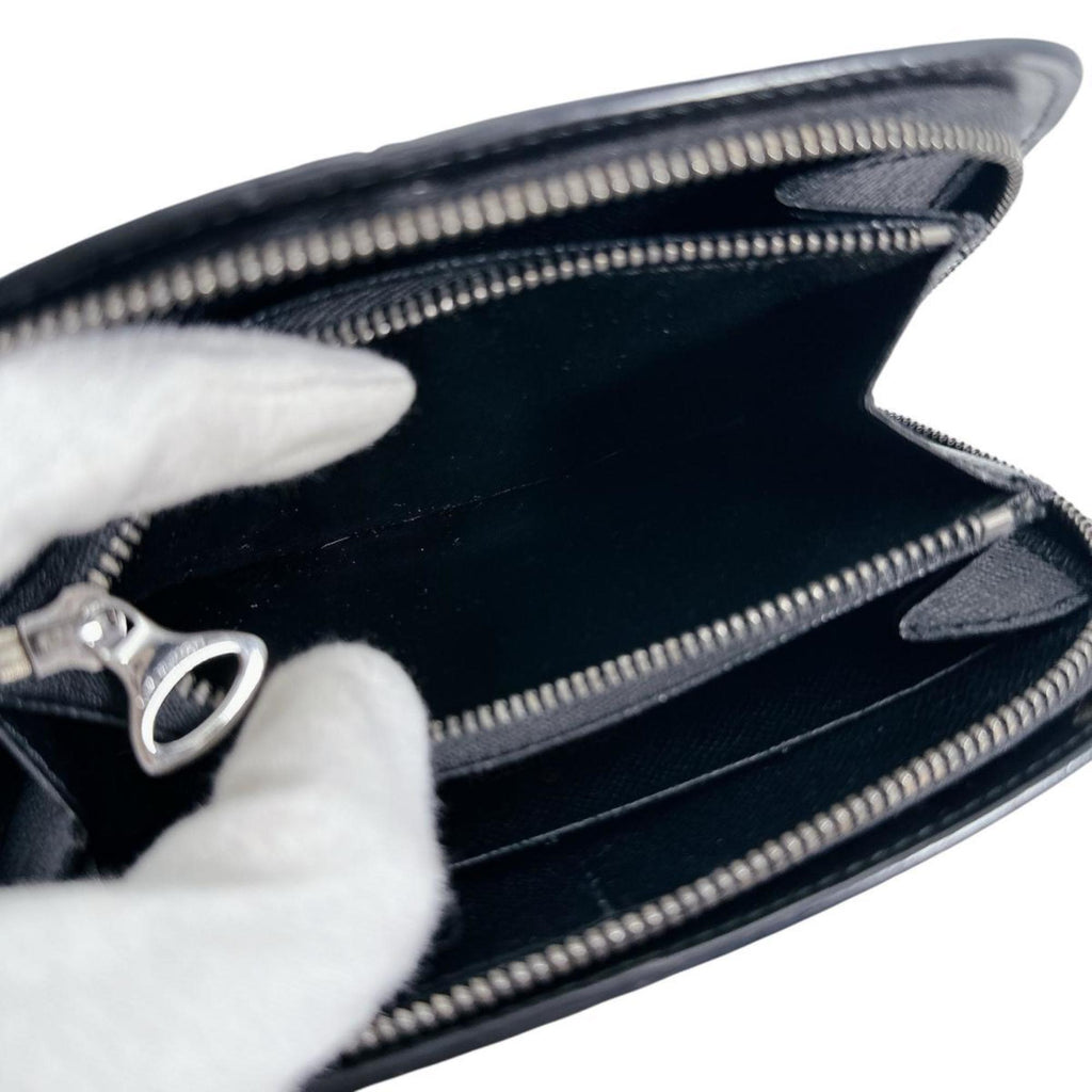 Louis Vuitton Black Epi Leather Long Wallet (Bi-Fold) (Pre-Owned)
