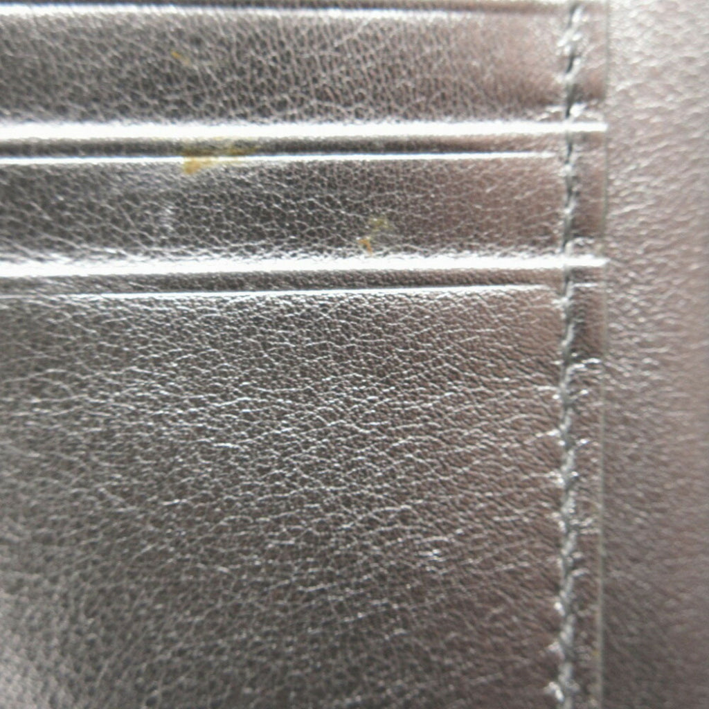 Fendi Silver Leather Wallet (Bi-Fold) (Pre-Owned)