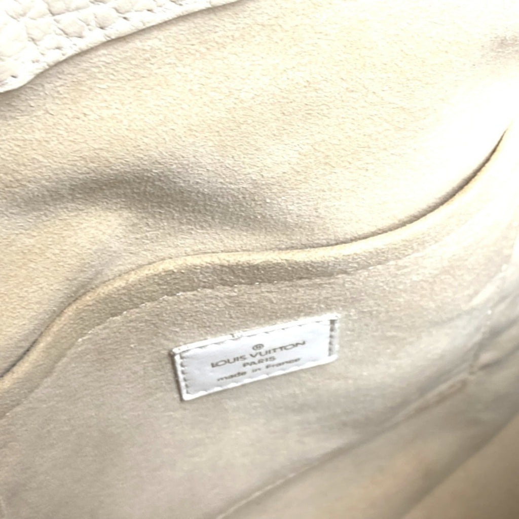 Louis Vuitton Monogram Mini Beige Gris Monogram Mini Boston Bag Handbag Shoulder Bag (Pre-Owned)