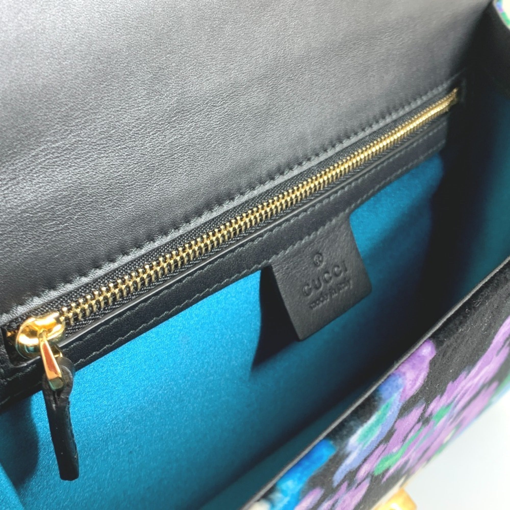 Gucci Multi-Color Leather Shoulder Bag (Pre-Owned)