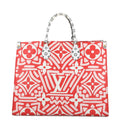 Louis Vuitton Monogram Red Color Monogram Shoulder Bag Tote Bag (Pre-Owned)