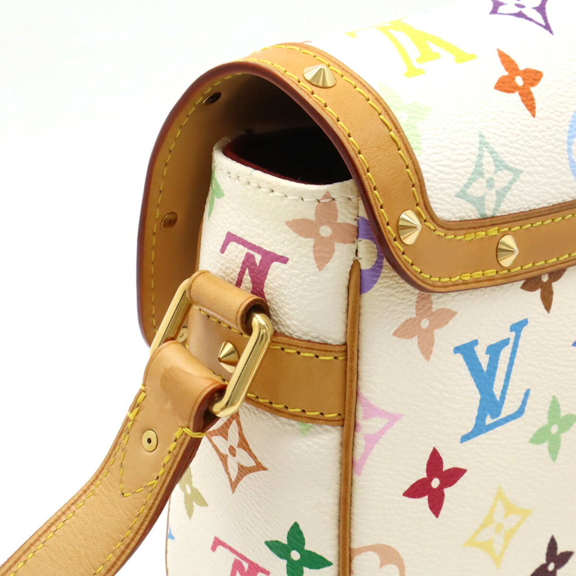 Louis Vuitton Monogram Multicolore Blanc Monogram Multi-Color White Monogram Multicolore Shoulder Bag (Pre-Owned)