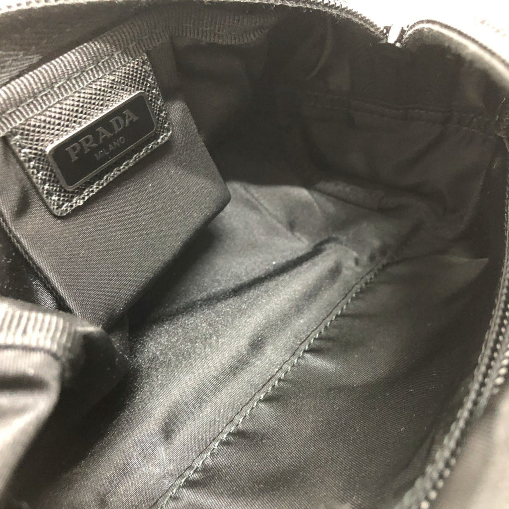 Prada Black Cloth Pouch (Pre-Owned)