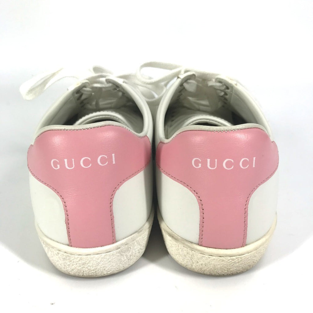 Gucci Pink White Sneakers (Pre-Owned)