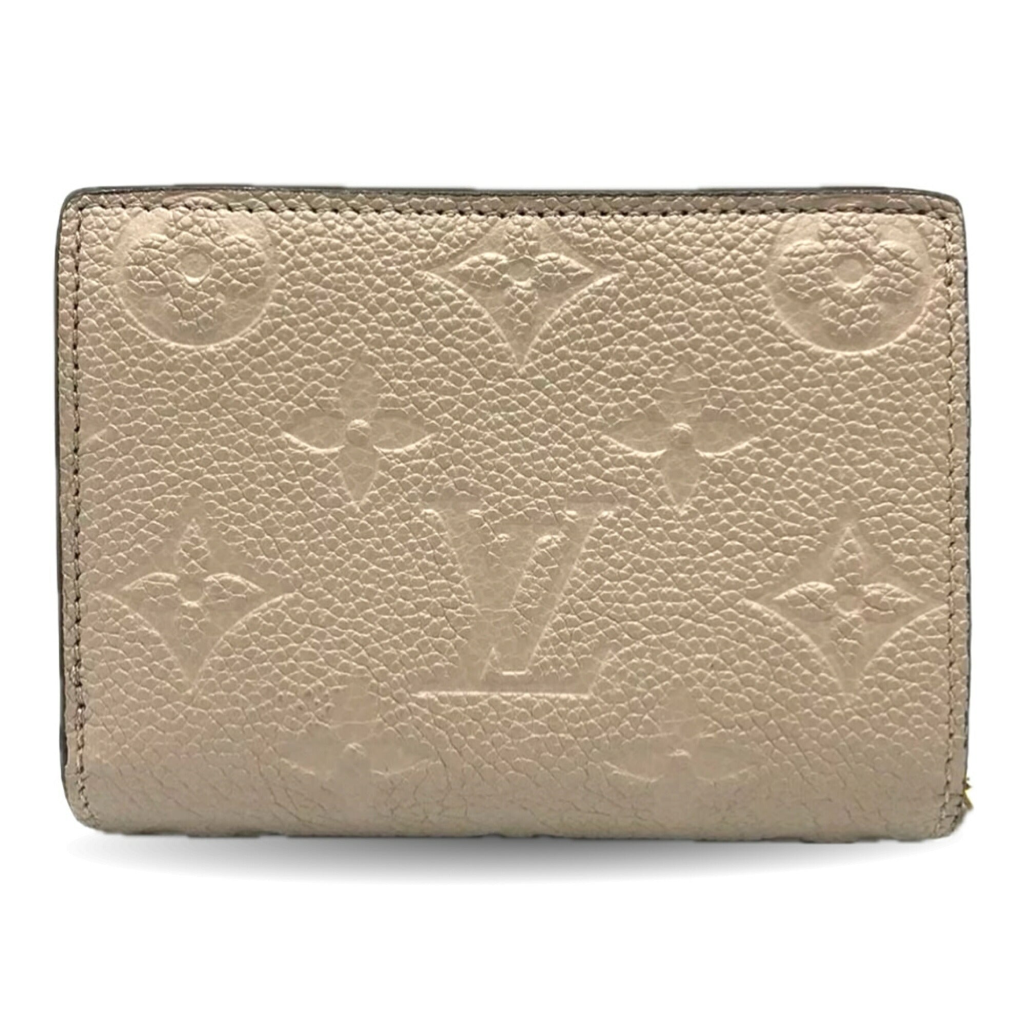Louis Vuitton Beige Monogram Empreinte Wallet (Bi-Fold) (Pre-Owned)