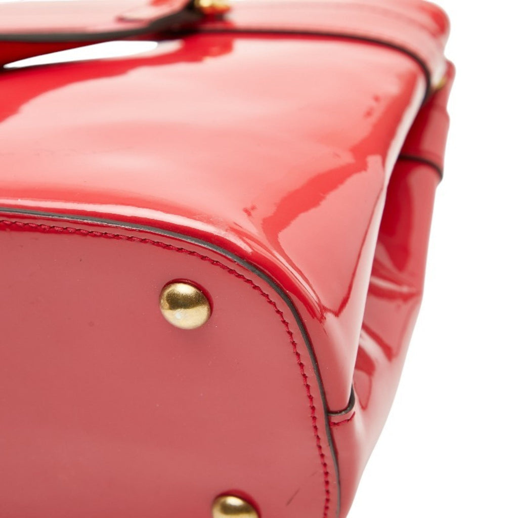 Gucci Pink Patent Leather Handbag (Pre-Owned)