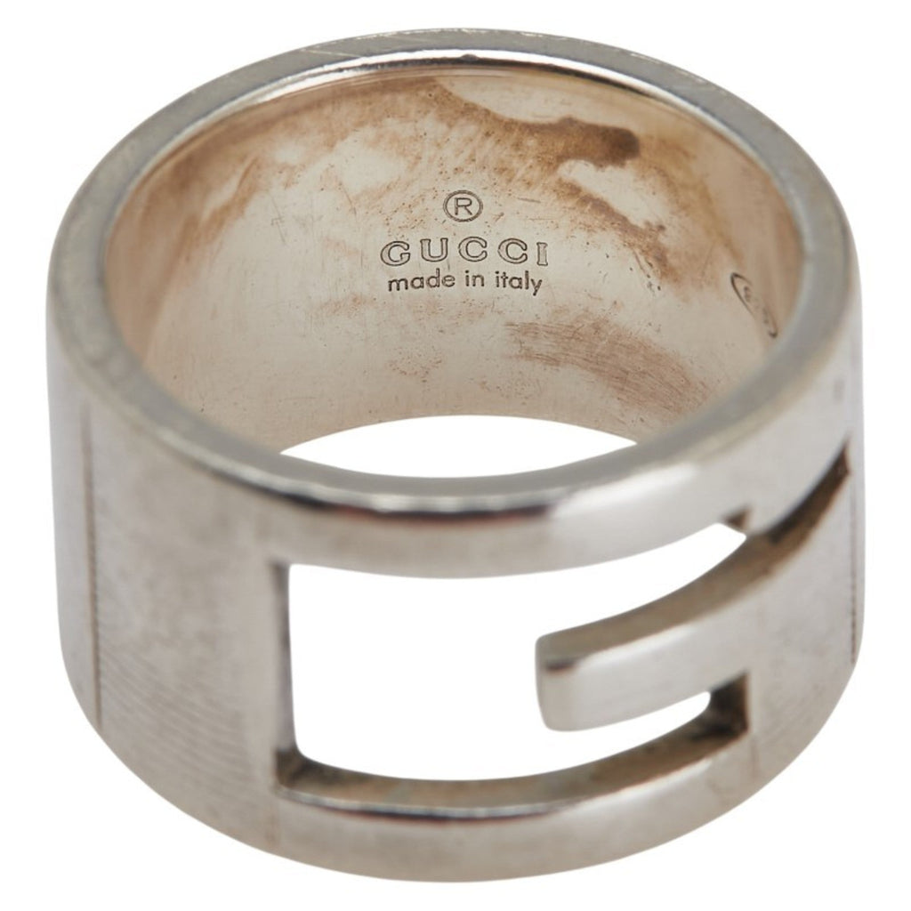 Gucci Silver Silver 925 Band Ring (Pre-Owned)