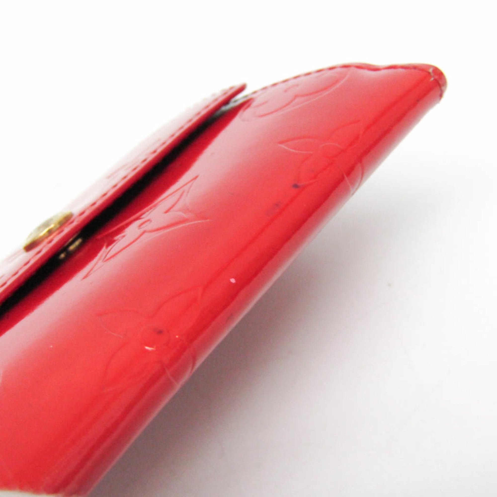 Louis Vuitton Ludlow Wallet Vernis Red Patent_Leather Wallets Accessory (Pre-Owned)