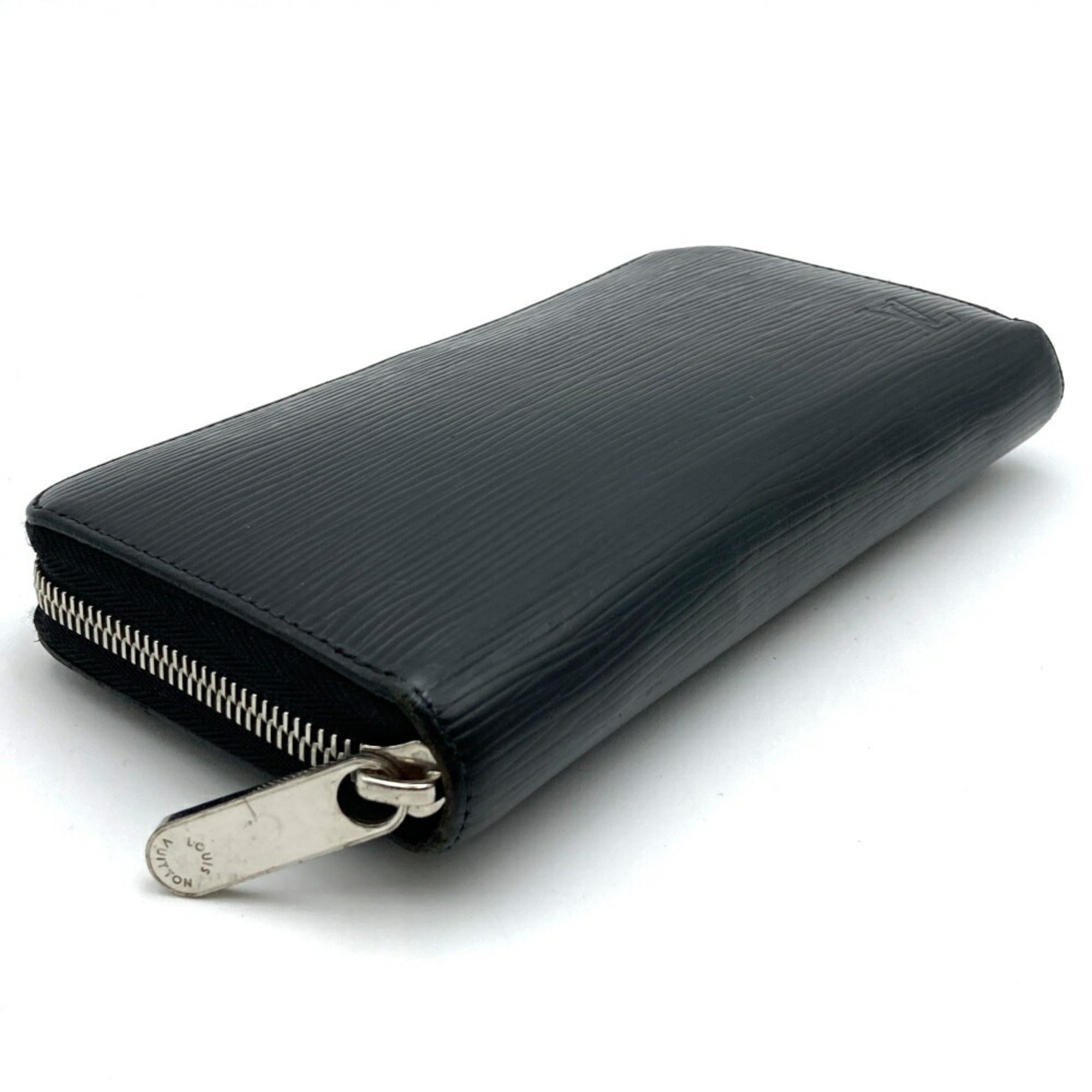 Louis Vuitton Black Epi Leather Long Wallet (Bi-Fold) (Pre-Owned)