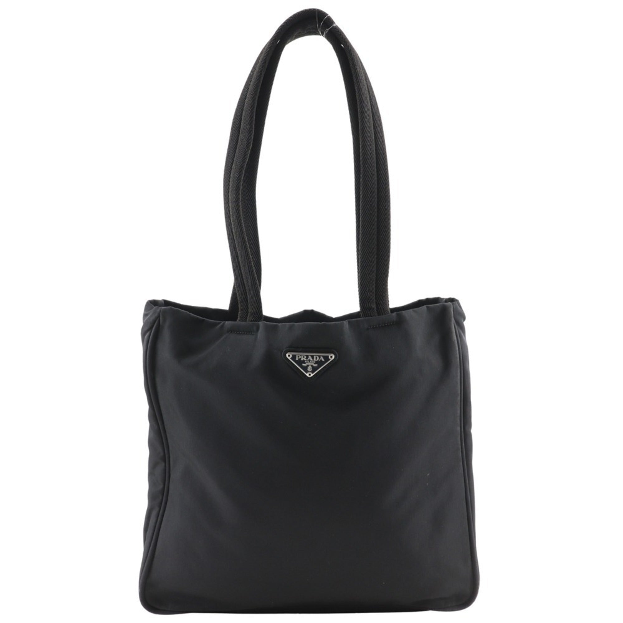 Prada Black Nylon Tote Bag (Pre-Owned)