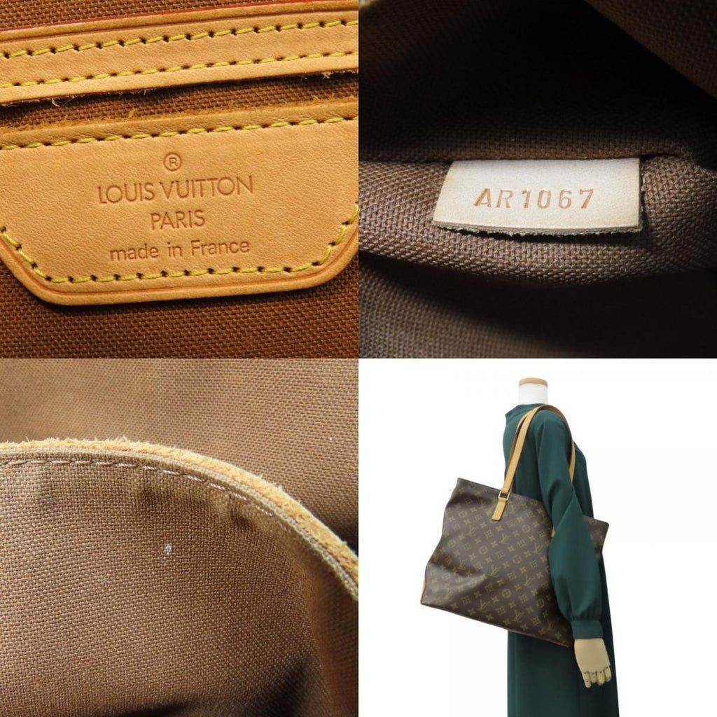 Louis Vuitton Brown Monogram Leather Tote Bag (Pre-Owned)