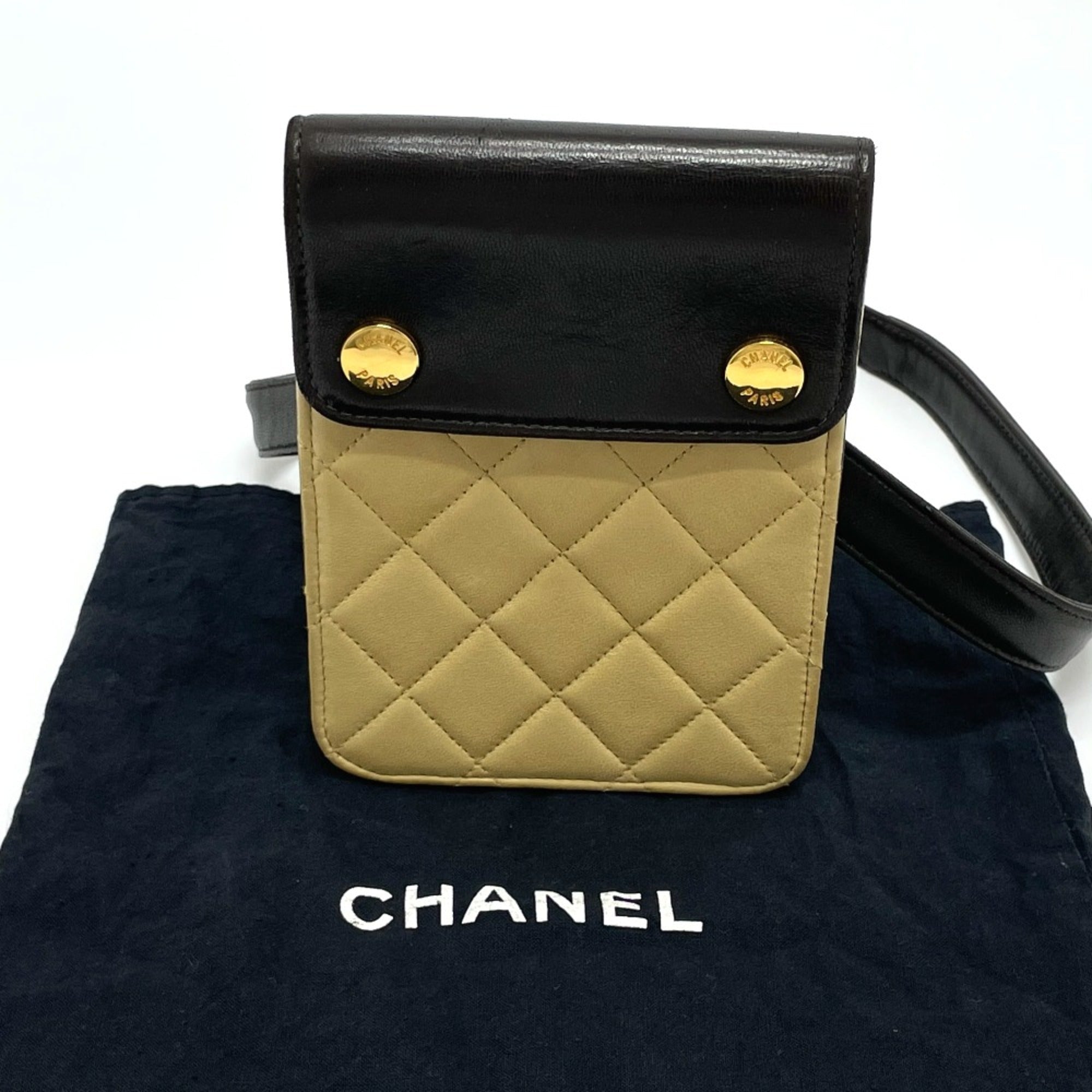 Chanel Black Leather Other (Pre-Owned)
