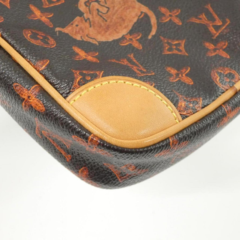 Louis Vuitton Marron Monogram Shoulder Bag (Pre-Owned)