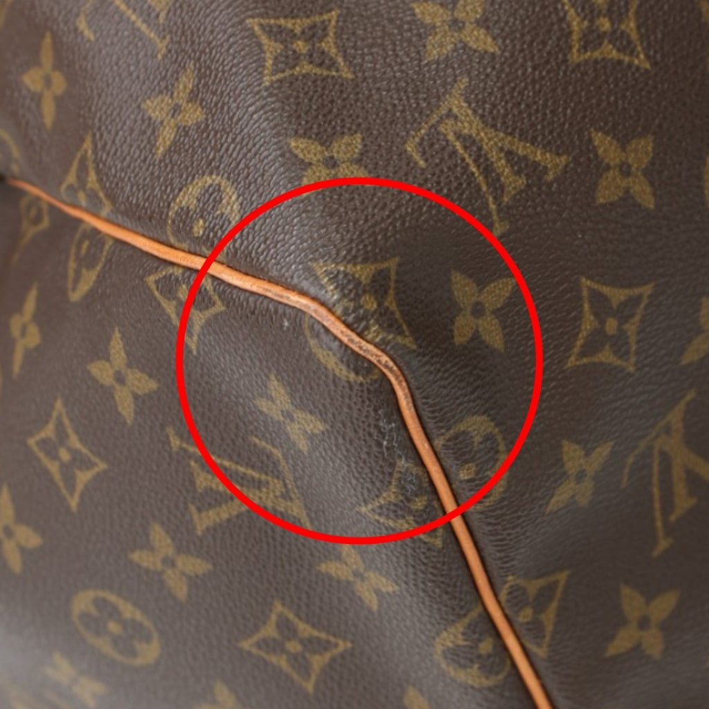 Louis Vuitton Brown Monogram Canvas Boston Bag (Pre-Owned)