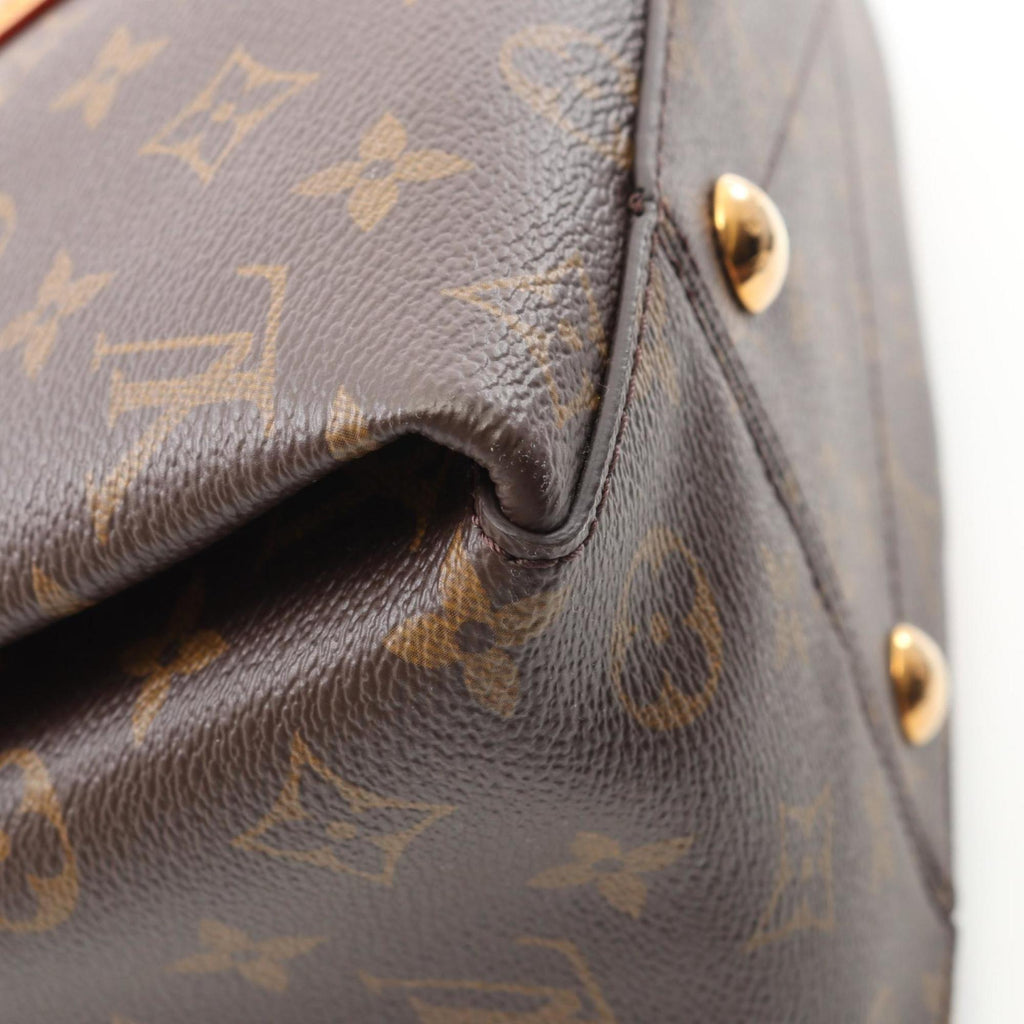 Louis Vuitton Brown Coated Canvas Pvc Leather Handbag (Pre-Owned)