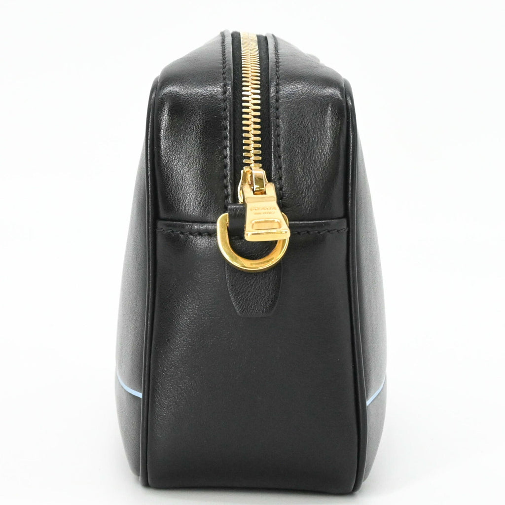 Prada Black Leather Shoulder Bag (Pre-Owned)