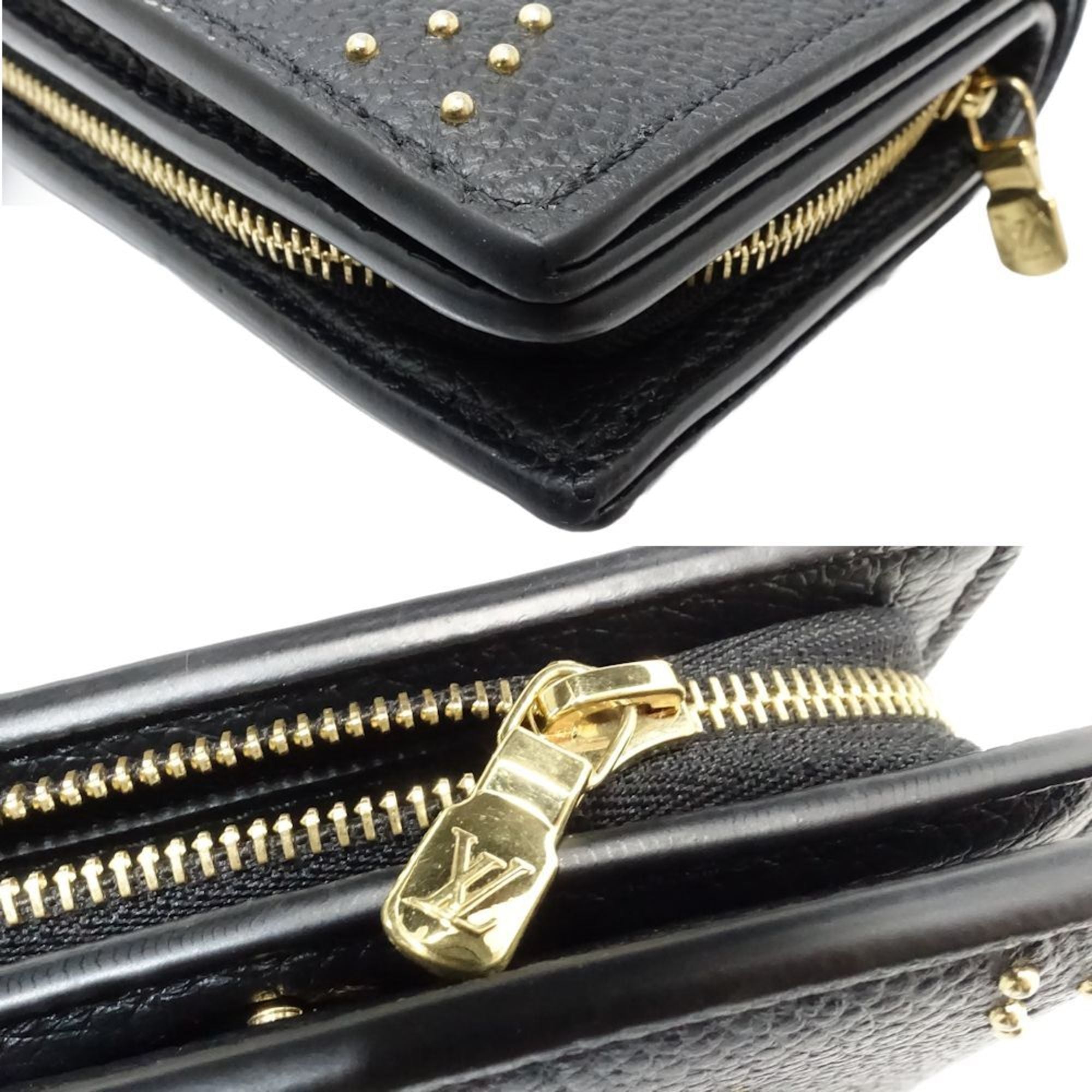 Louis Vuitton Noir Monogram Empreinte Wallet (Bi-Fold) (Pre-Owned)