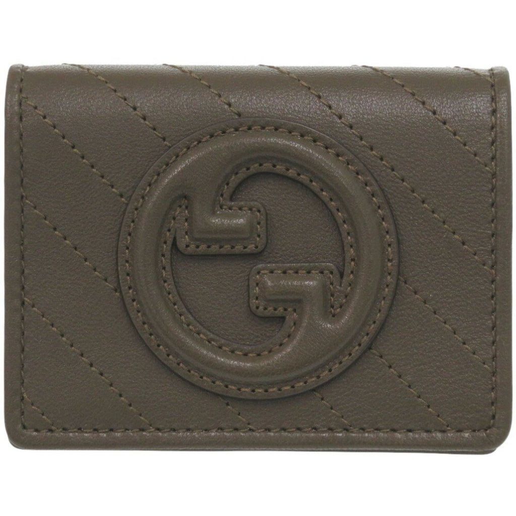 Gucci Brown Leather Wallet (Bi-Fold) (Pre-Owned)