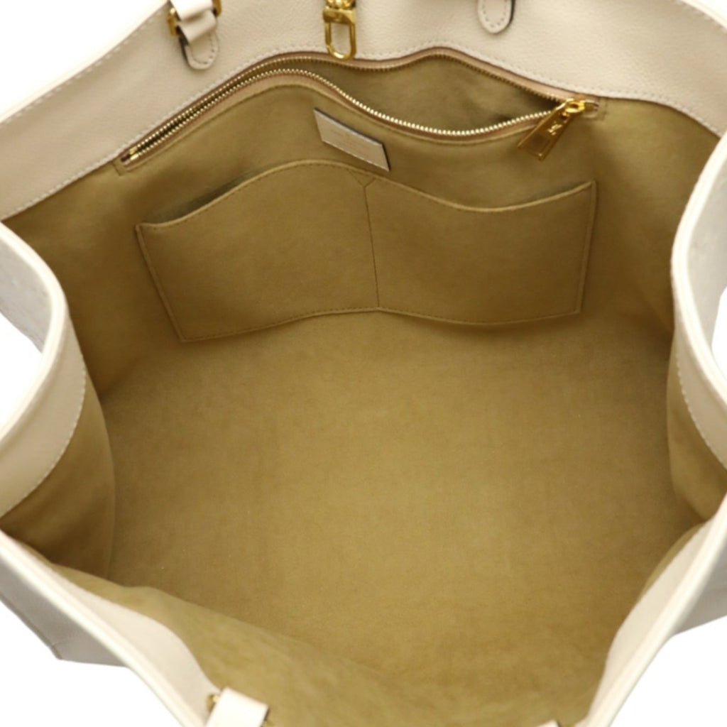 Louis Vuitton Monogram Empreinte Beige Monogram Empreinte Tote Bag (Pre-Owned)