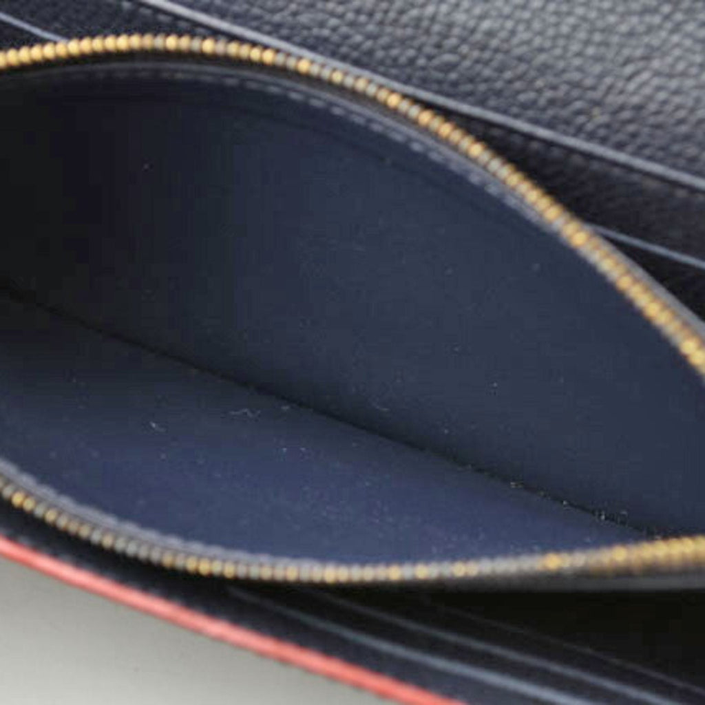 Louis Vuitton Rouge Monogram Empreinte Long Wallet (Bi-Fold) (Pre-Owned)