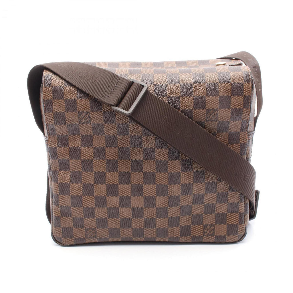 Louis Vuitton Brown Ebene Coated Canvas Leather Shoulder Bag (Pre-Owned)