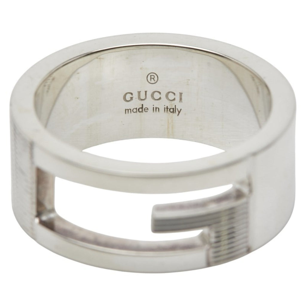 Gucci Silver Silver 925 Band Ring (Pre-Owned)