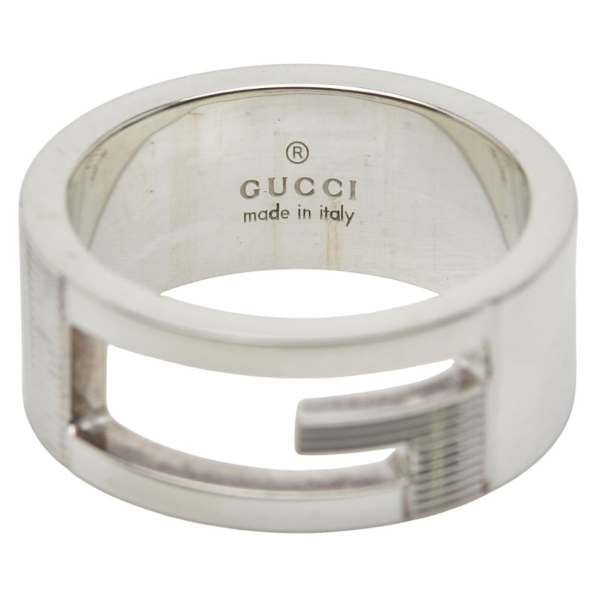 Gucci Silver Silver 925 Band Ring (Pre-Owned)