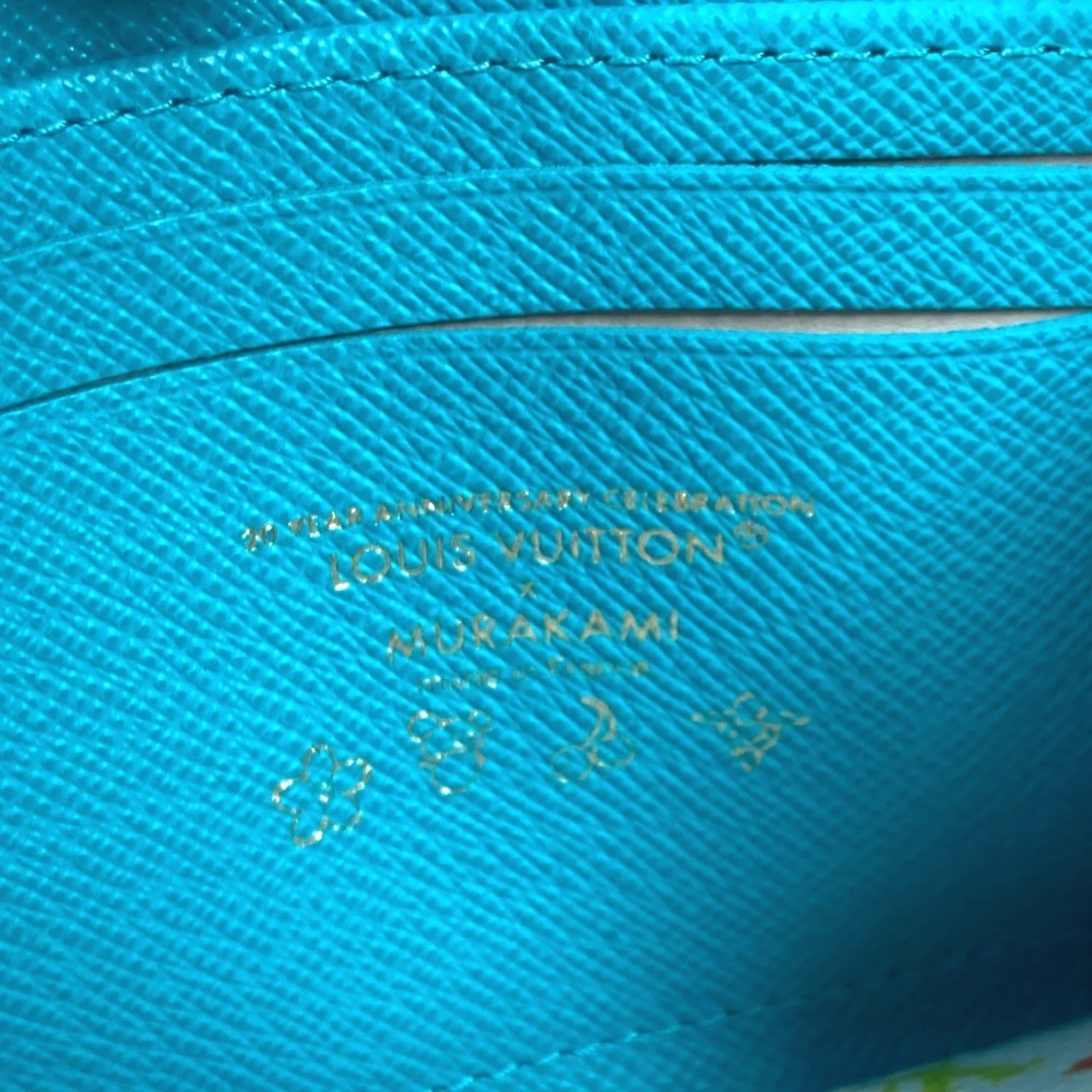 Louis Vuitton Epi Blue Epi Leather Coin Purse/Coin Case (Pre-Owned)