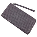Bottega Veneta Brown Leather Long Wallet (Bi-Fold) (Pre-Owned)